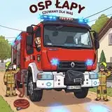 Pożar budynku gospodarczego w Łapach – interweniowały trzy jednostki OSP