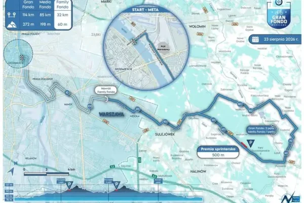 Uwaga kierowcy! Wyścig kolarski PZU GRAN FONDO Warszawa – utrudnienia w ruchu w gminie Poświętne