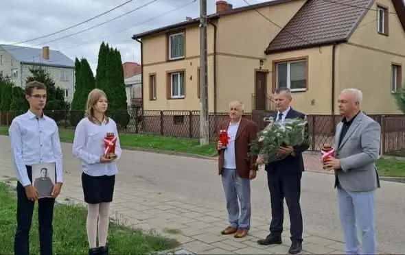 74. rocznica śmierci sierżanta Lucjana Niemyjskiego ps. „Krakus” – uroczystości w Łapach