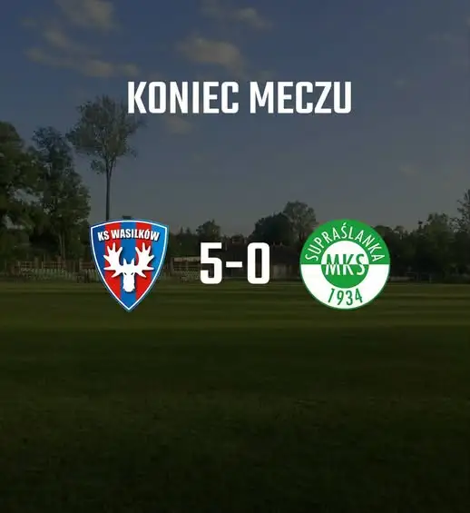 Porażka MKS Supraślanka w Wasilkowie 0:5 w 3. kolejce IV ligi podlaskiej