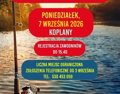 14. Zawody Wędkarskie o Złotą Rybkę Juchnowiecką – zapisy do 3 września