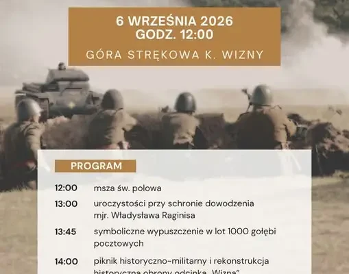87. rocznica bitwy pod Wizną – uroczystości na Górze Strękowej