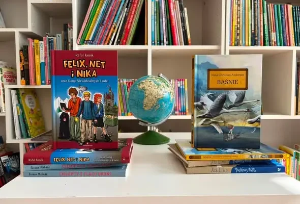 Nowe lektury w bibliotece w Klepaczach – przygotowania do roku szkolnego