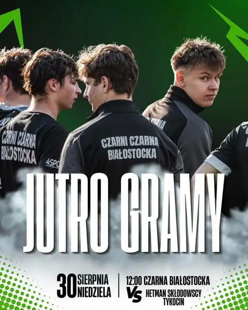 IV liga: Czarni Czarna Białostocka podejmą Hetmana Tykocin