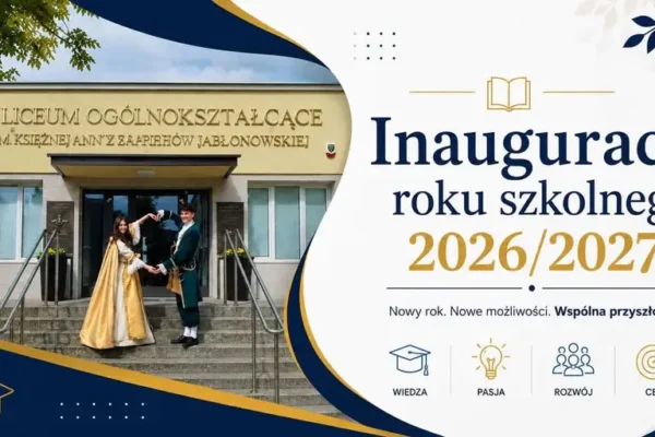 Rozpoczęcie roku szkolnego 2026/2027 w Zespole Szkół – harmonogram i ważne informacje