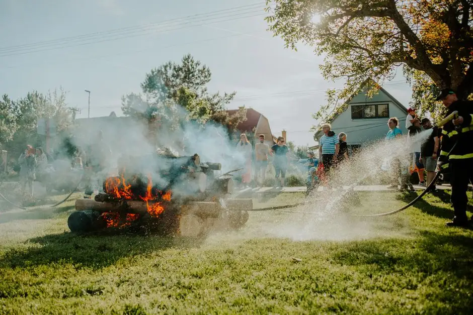 Ochrona pikniku w Fastach – podziękowania dla OSP Dobrzyniewo Duże