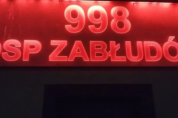 Trening obrony cywilnej w Zabłudowie: mieszkańcy uczyli się reagować na atak z powietrza
