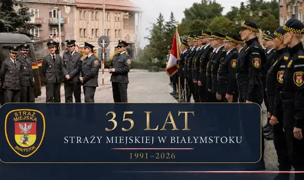 Centralne obchody 35-lecia straży miejskich i gminnych w Białymstoku