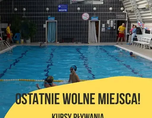 Ostatnie wolne miejsca na kursach pływania na Pływalni Kameralnej w Białymstoku