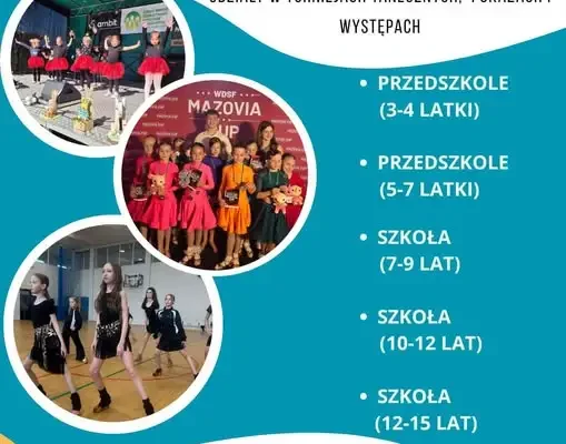 Pokazowe zajęcia taneczne w gminie – zapisy na regularne lekcje od października