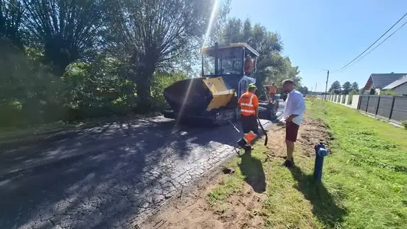 Modernizacja drogi gminnej w Woli Cygowskiej – trwają prace