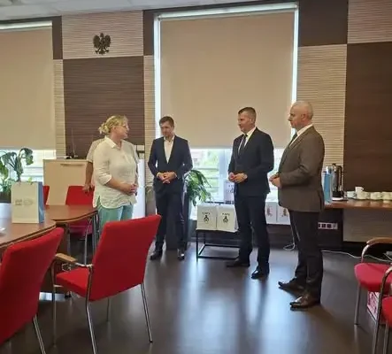 Niemiecka delegacja z Wunsiedel z wizytą w Łapach i na Podlasiu
