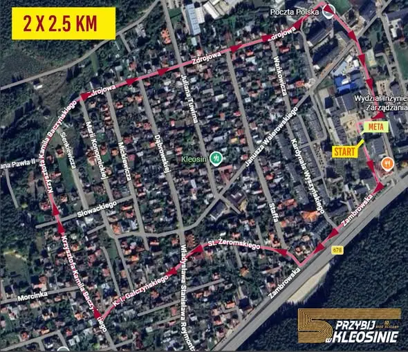 Kleosin: w niedzielę zmiany w ruchu drogowym. Ulicami pobiegną uczestnicy X Biegu Ulicznego