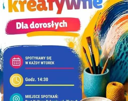 Warsztaty kreatywne dla dorosłych w Tykocinie – start w październiku