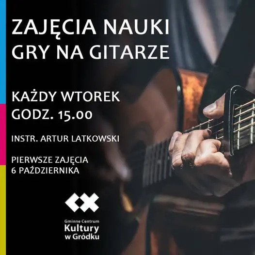 Nauka gry na gitarze w Gródku – ruszają zapisy na zajęcia dla dzieci i młodzieży