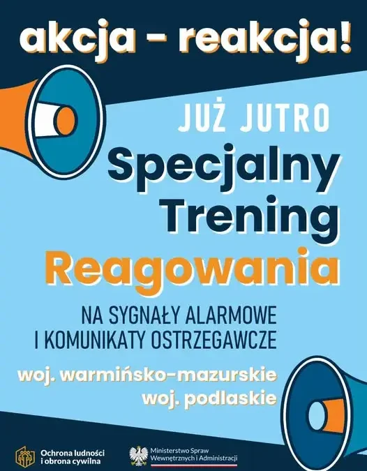 Ogólnopolska akcja edukacyjna „Bezpieczna Ewakuacja” już jutro w Podlaskiem