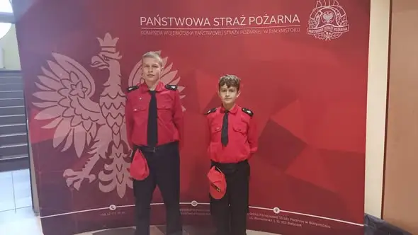 Młodzieżowa Drużyna Pożarnicza z Dobrzyniewa Dużego laureatem konkursu MSWiA