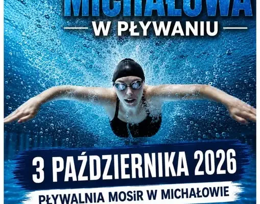 XIII Mistrzostwa Michałowa w Pływaniu już w sobotę – ponad 220 zawodników na starcie