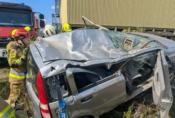 Strażacy z OSP Czarna Białostocka szkolili się na poligonie w Łapach