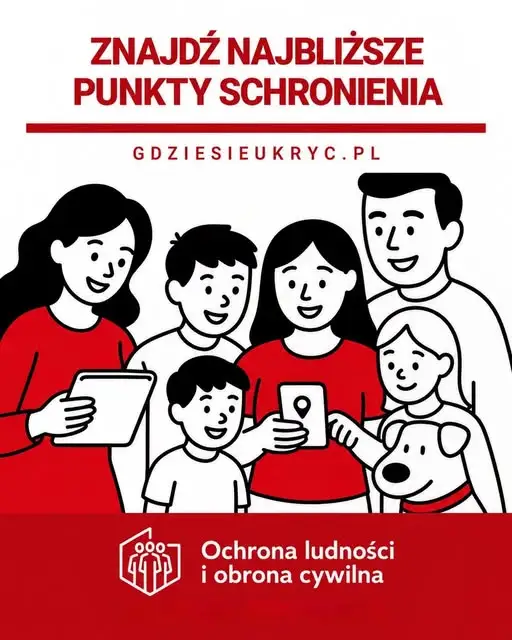 Gdzie szukać schronienia w razie zagrożenia? Nowe narzędzie dla mieszkańców