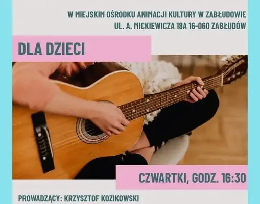 Ognisko gitarowe dla dzieci w Zabłudowie – zapisy trwają