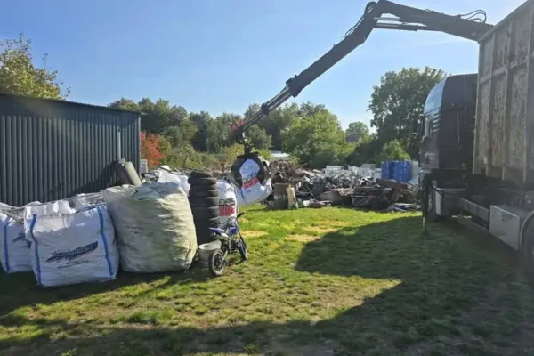 Zbiórka złomu dla OSP Michałowo przyniosła 9 200 zł – akcja trwa dalej