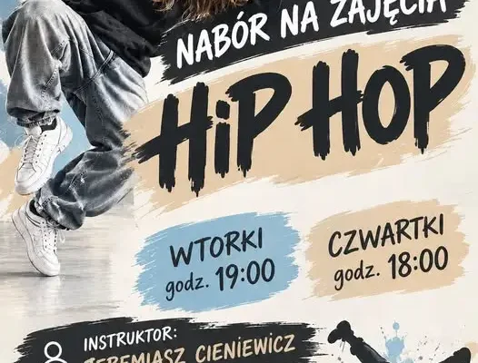 Rusza nabór na zajęcia hip-hopu – sprawdź harmonogram i zapisz się już dziś