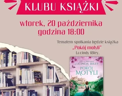 Dyskusyjny Klub Książki w Choroszczy zaprasza na spotkanie o „Pokoju motyli”