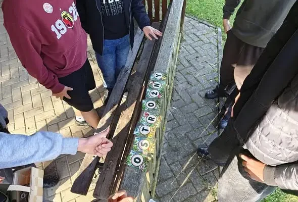 Leśna przygoda klasy 7e w Puszczy Knyszyńskiej