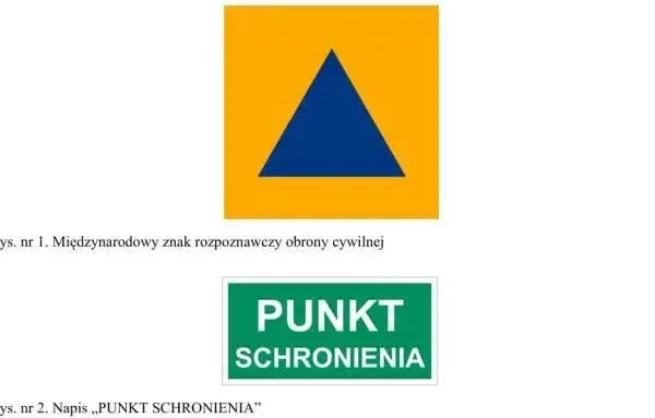 Nowe przepisy: punkty schronienia muszą być oznakowane do końca roku