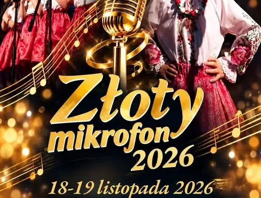 Złoty Mikrofon 2026 w Łapach – ruszają zgłoszenia do konkursu wokalnego