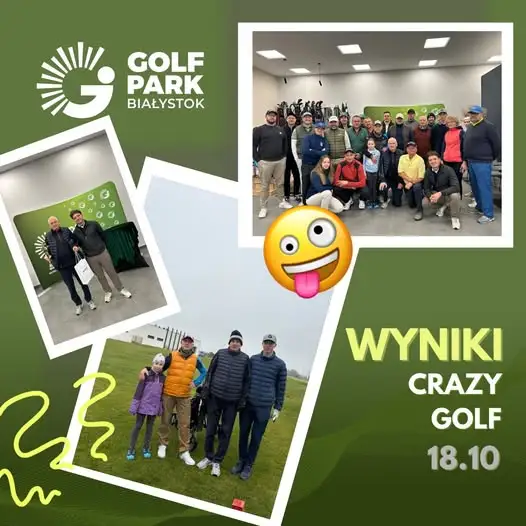 Crazy Golf w Golf Park Białystok – nietypowy turniej zakończony sukcesem
