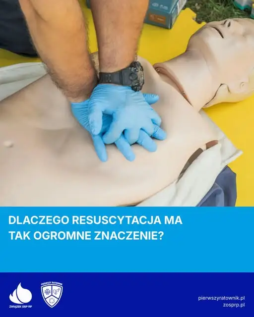 RKO i AED – dlaczego pierwsze minuty decydują o życiu? Instrukcja od OSP