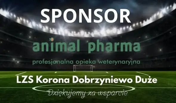 Animal Pharma sponsorem LZS Korona Dobrzyniewo Duże – nowe stroje dla młodzików