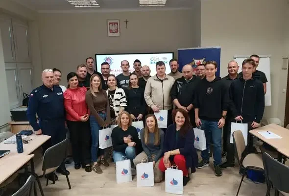 Strażacy-opiekunowie MDP z Podlasia szkolą się na wychowawców wypoczynku
