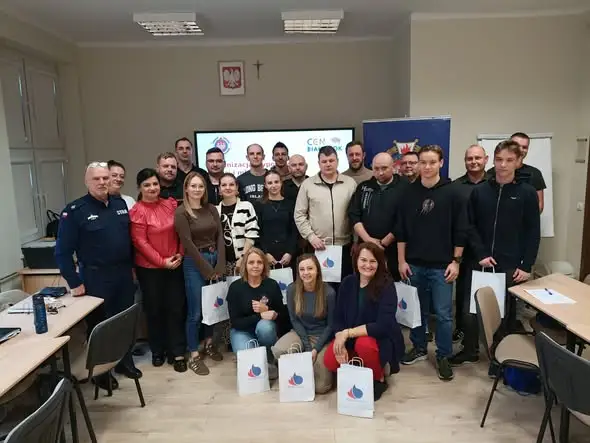 Strażacy-opiekunowie MDP z Podlasia szkolą się na wychowawców wypoczynku