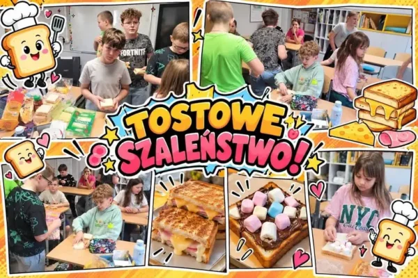 Tostowe szaleństwo w klasie IV – kulinarna lekcja wychowawcza