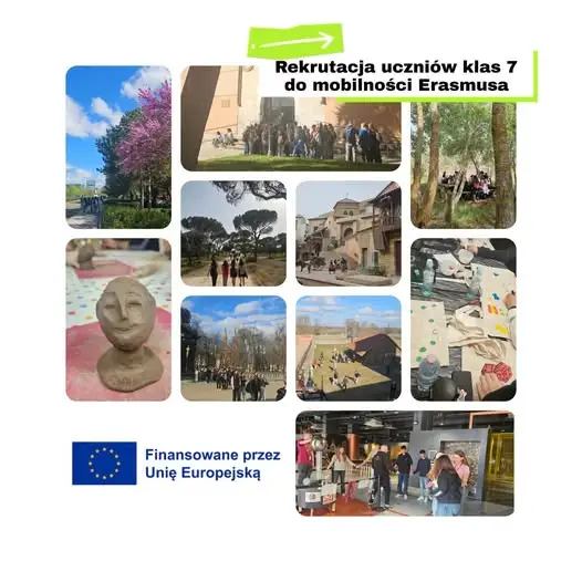 Rekrutacja do Erasmusa w SP Wasilków – szansa dla siódmoklasistów