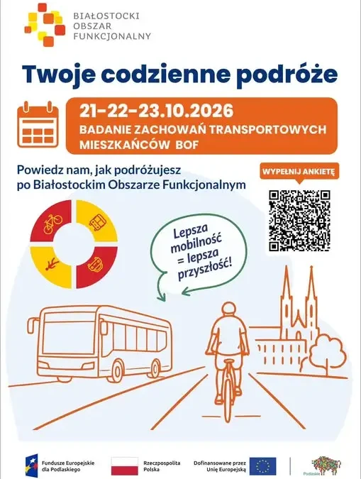 Badanie mobilności mieszkańców BOF — ankieta trwa do 23 października
