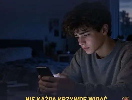 Cyberprzemoc nie kończy się z wygaszeniem ekranu – apel Straży Miejskiej w Białymstoku