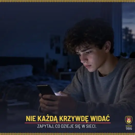 Cyberprzemoc nie kończy się z wygaszeniem ekranu – apel Straży Miejskiej w Białymstoku