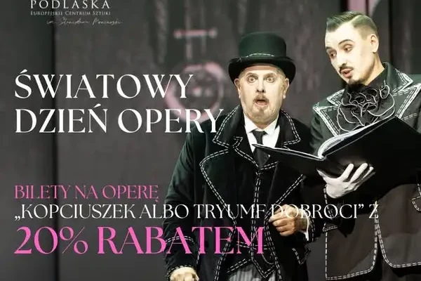 Opera i Filharmonia Podlaska: rabat na „Kopciuszka” i casting do musicalu „Oskar i pani Róża”