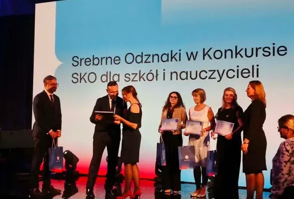 Srebrna Odznaka SKO dla szkoły – sukces na 91. Gali w Warszawie
