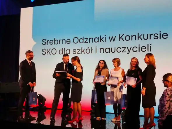 Srebrna Odznaka SKO dla szkoły – sukces na 91. Gali w Warszawie