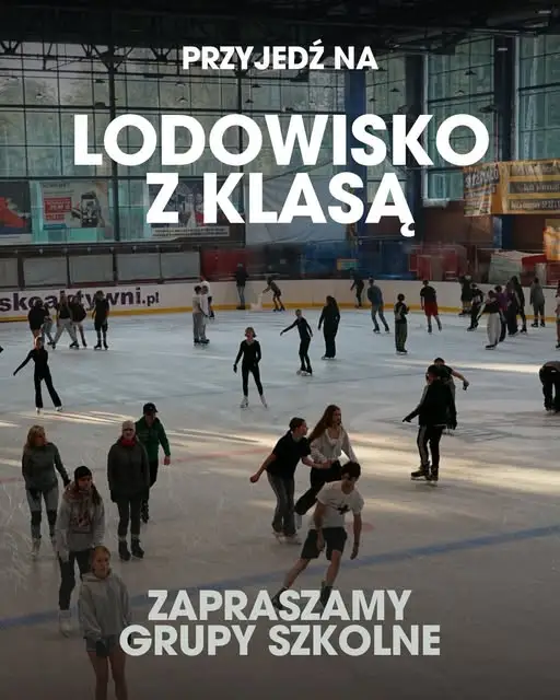 Lodowisko BOSiR w Białymstoku zaprasza klasy szkolne – wolne terminy już w piątek