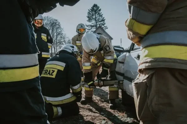 Pierwsze Manewry Medyczne Młodzieżowych Drużyn Pożarniczych Powiatu Białostockiego w Uhowie
